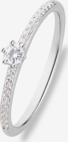 CHRIST Ring in Silber: Vorderseite