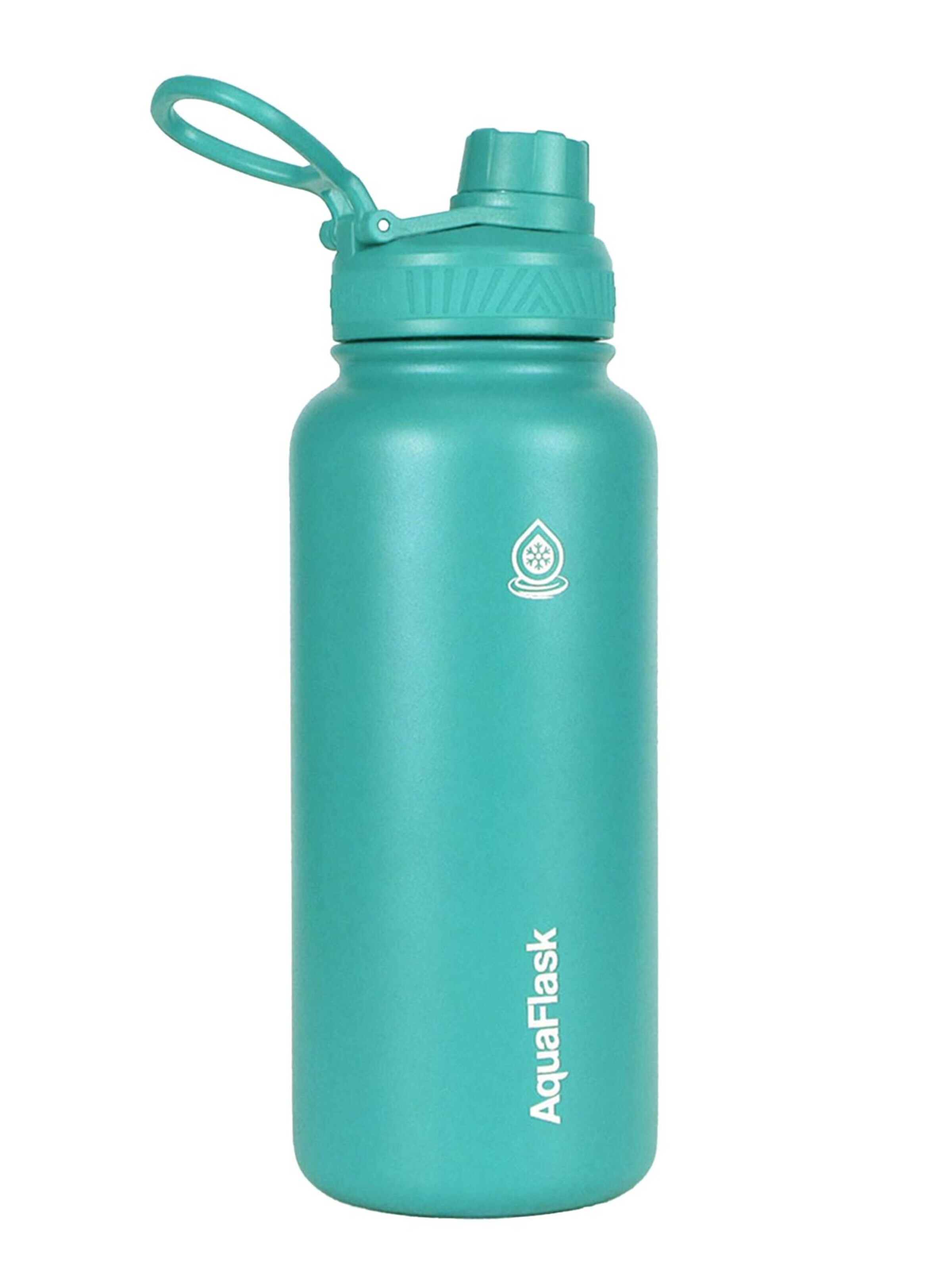 AquaFlask Láhev na vodu 'AquaFlask Termoláhev REGULAR 946 ml LEMON SLUSH' – modrá