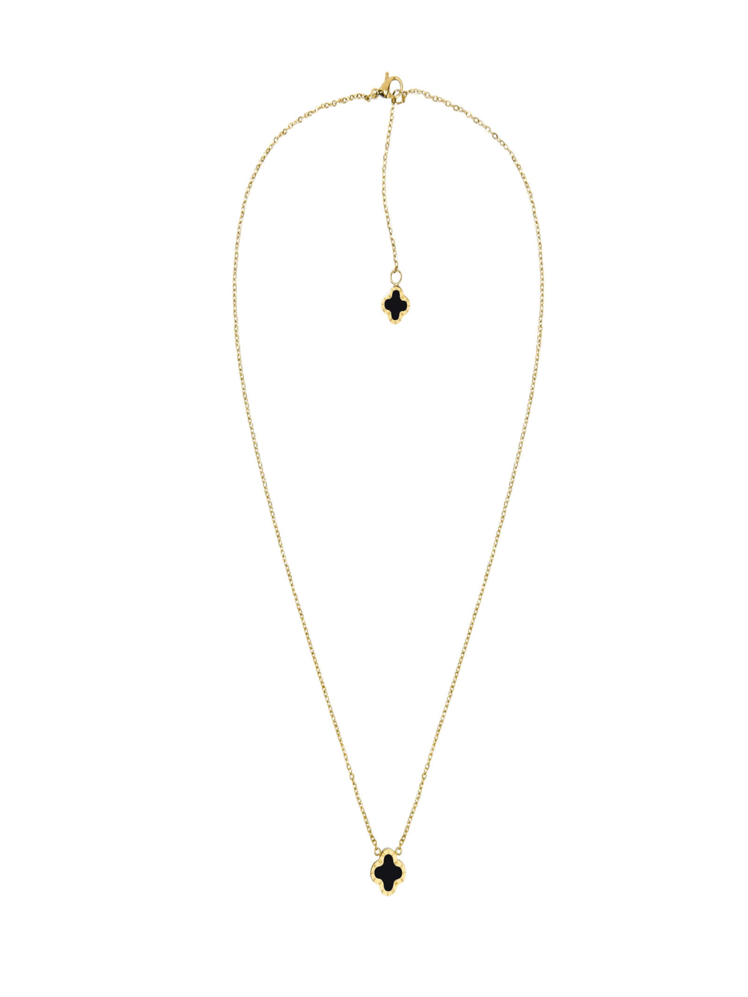 Lenoites Necklace in Gold: front