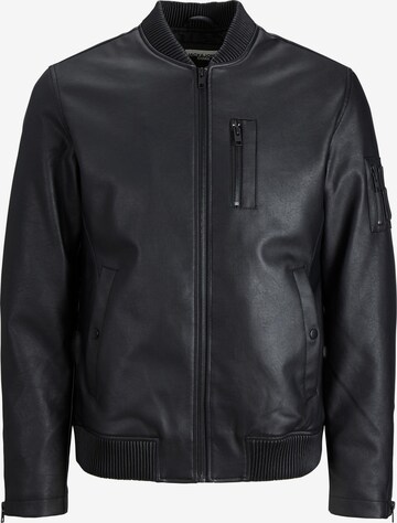 Veste mi-saison 'Tom' JACK & JONES en noir : devant