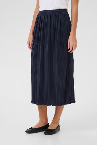 Cream Skirt 'CRMalia' in Blue: front