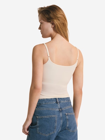 Maillot de corps 'BRA' ETAM en beige