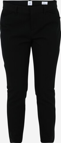 Gap Petite Skinny Kalhoty – černá: přední strana