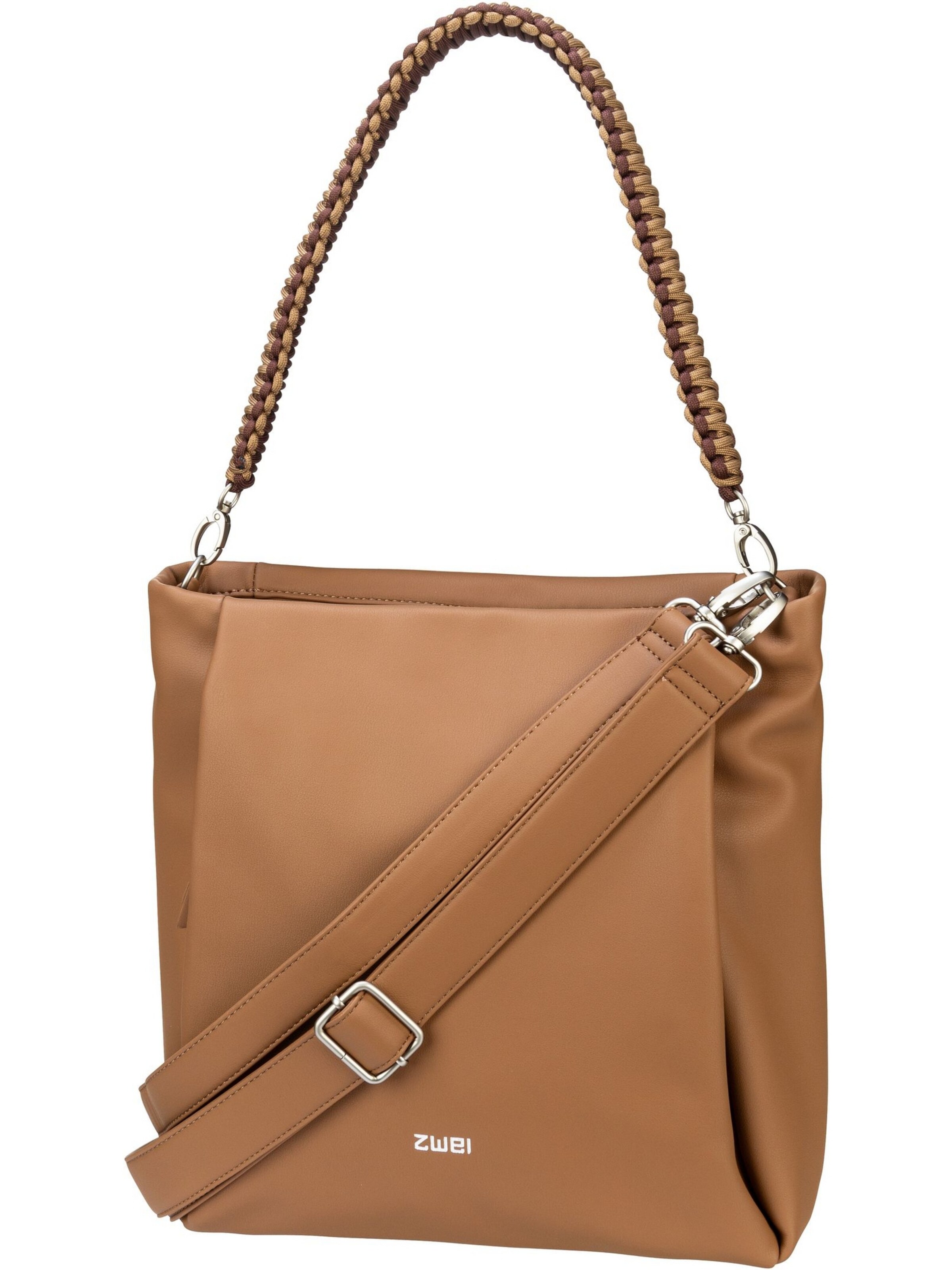 ZWEI Schultertasche 'Yuna' in Braun