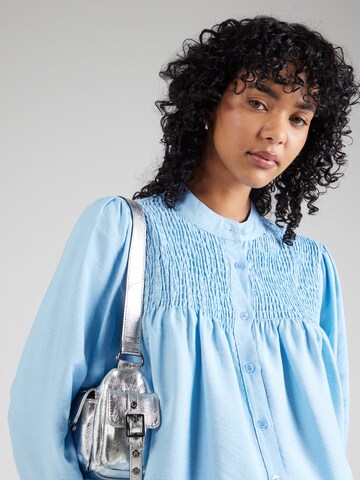 Sublevel Bluse in Blau