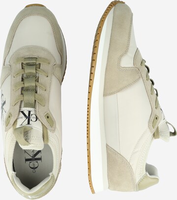 Calvin Klein Jeans Matalavartiset tennarit 'SCOOTER' värissä valkoinen