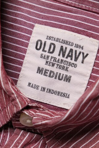 Old Navy Button-down-Hemd M in Rot