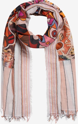 CODELLO Scarf in Beige: front