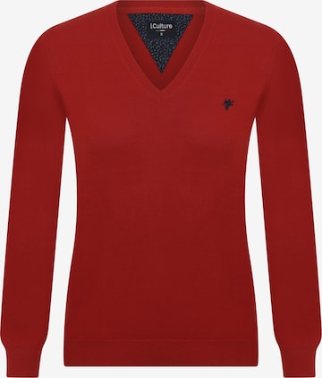 Pullover 'ISABELLA' di DENIM CULTURE in rosso: frontale