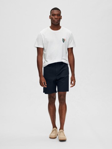 SELECTED HOMME Regular Shorts 'CARLTON' in Schwarz