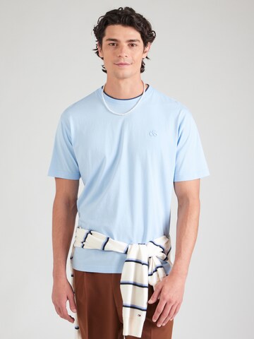 T-Shirt SCOTCH & SODA en bleu : devant