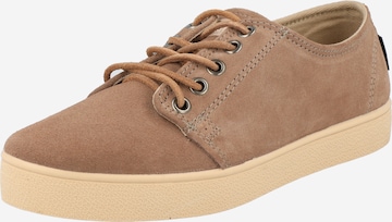 POMPEII Platform trainers 'HIGBY' in Brown: front