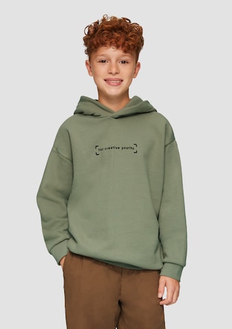 Sweat s.Oliver en vert : devant