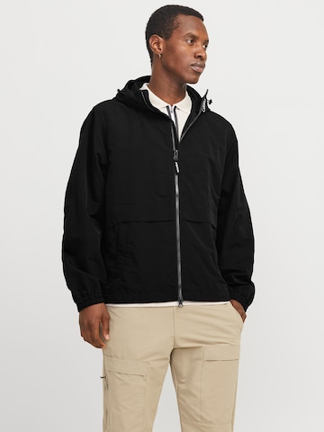JACK & JONES Between-Season Jacket 'JCOUnion' in Black: front