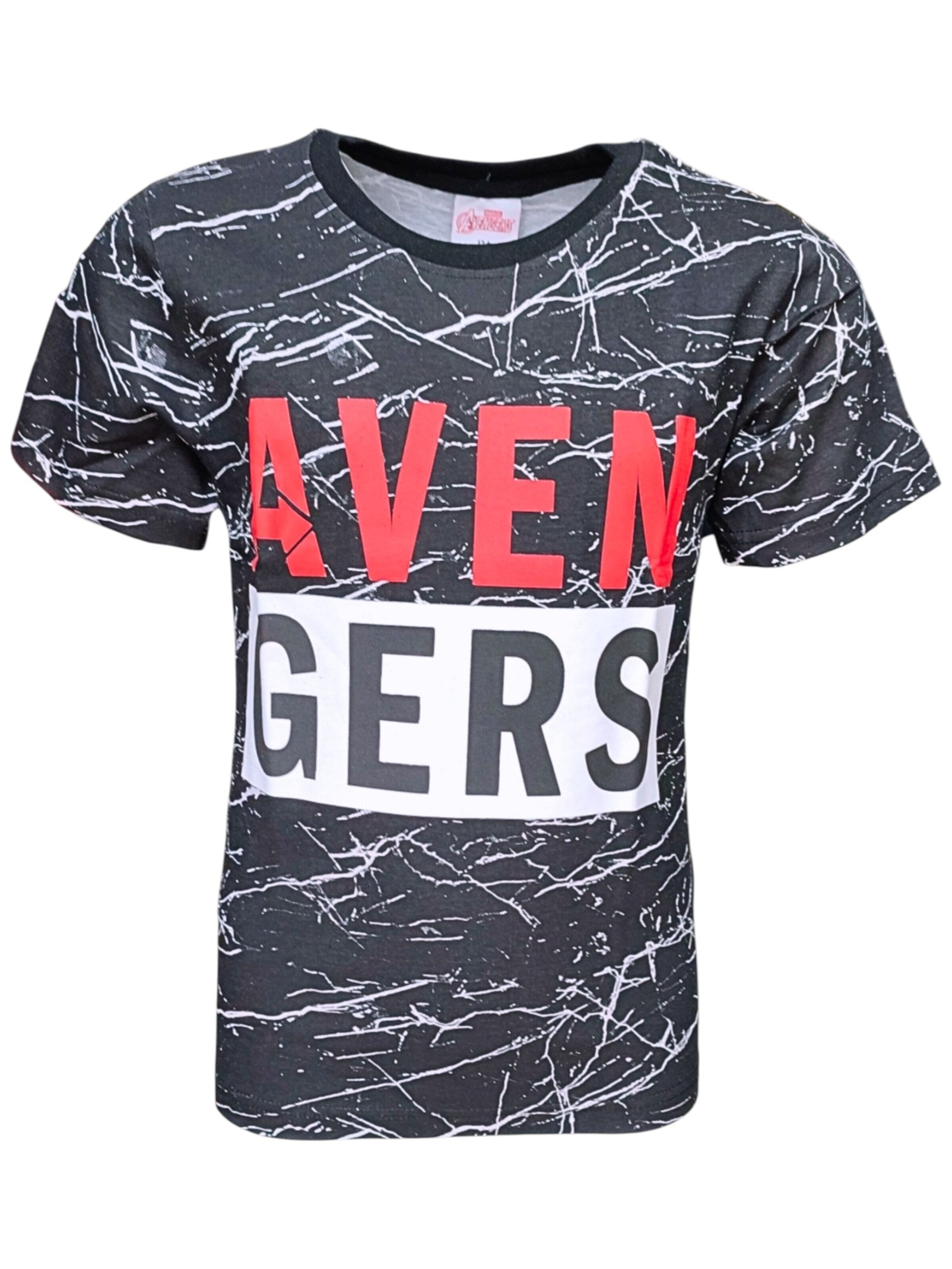 Marvel Avengers Shirt 'Avengers T-Shirt'‌‌ in Schwarz: Vorderseite