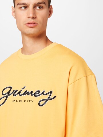 Grimey T-Shirt 'DUST STORM' in Gelb