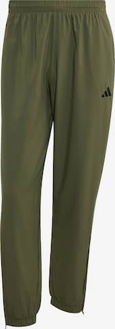 Tapered Pantaloni sportivi 'Essentials Stanford Lite' di ADIDAS SPORTSWEAR in verde: frontale