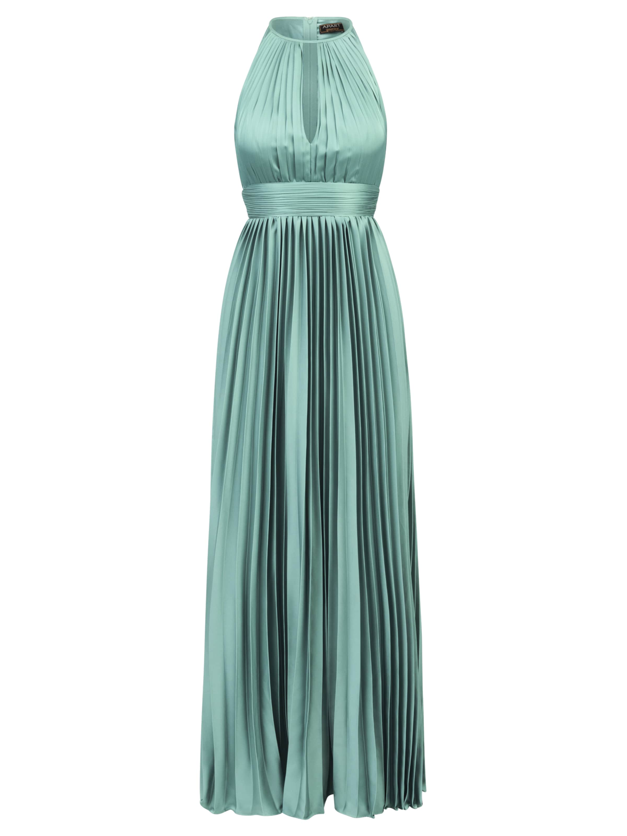 APART - Vestido de noche en verde: frente