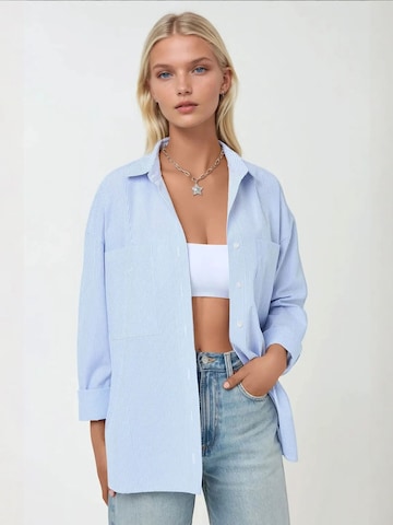 Hiccup Blouse in Blue: front