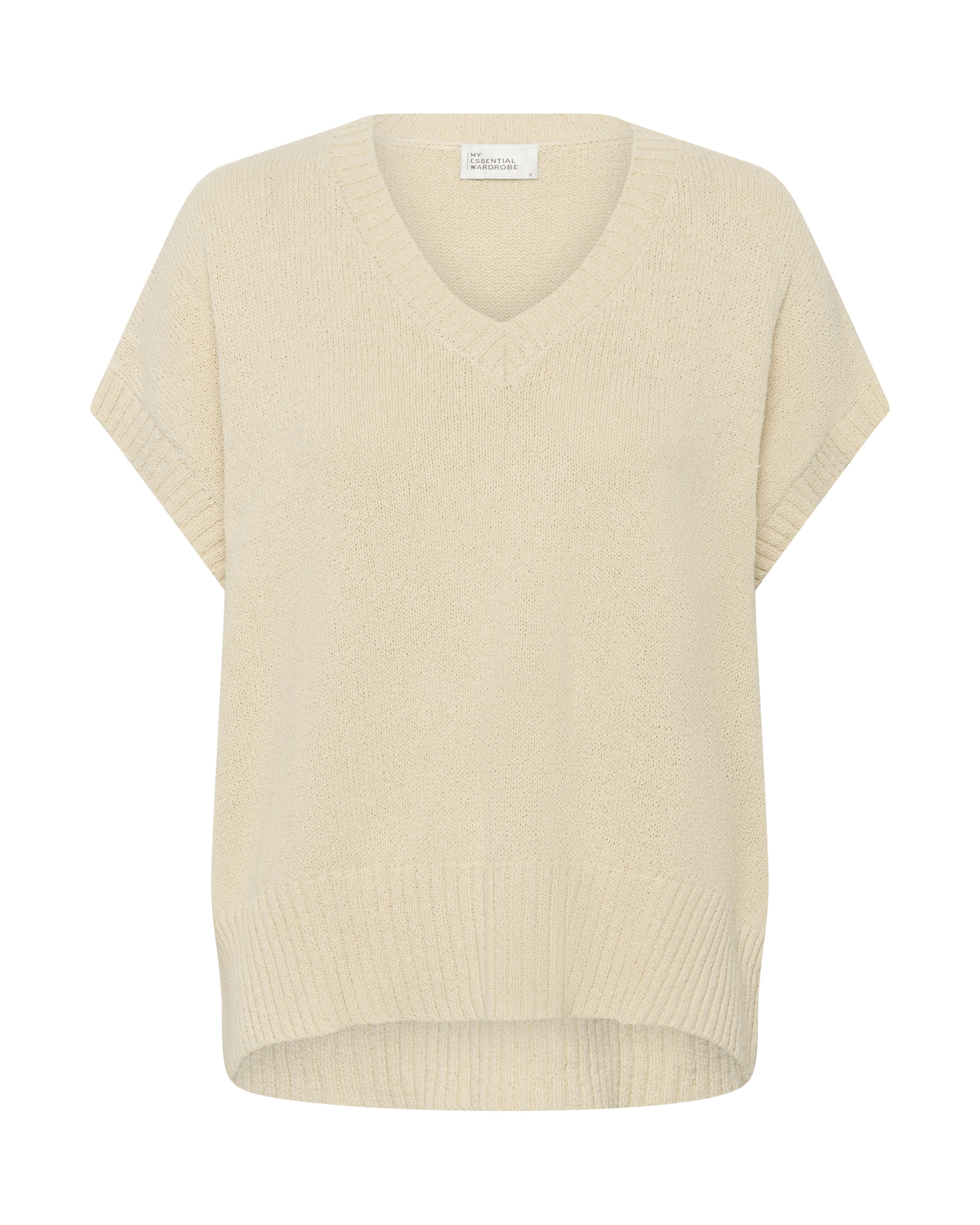 My Essential Wardrobe Pullover 'MWDiva' in Beige: Vorderseite