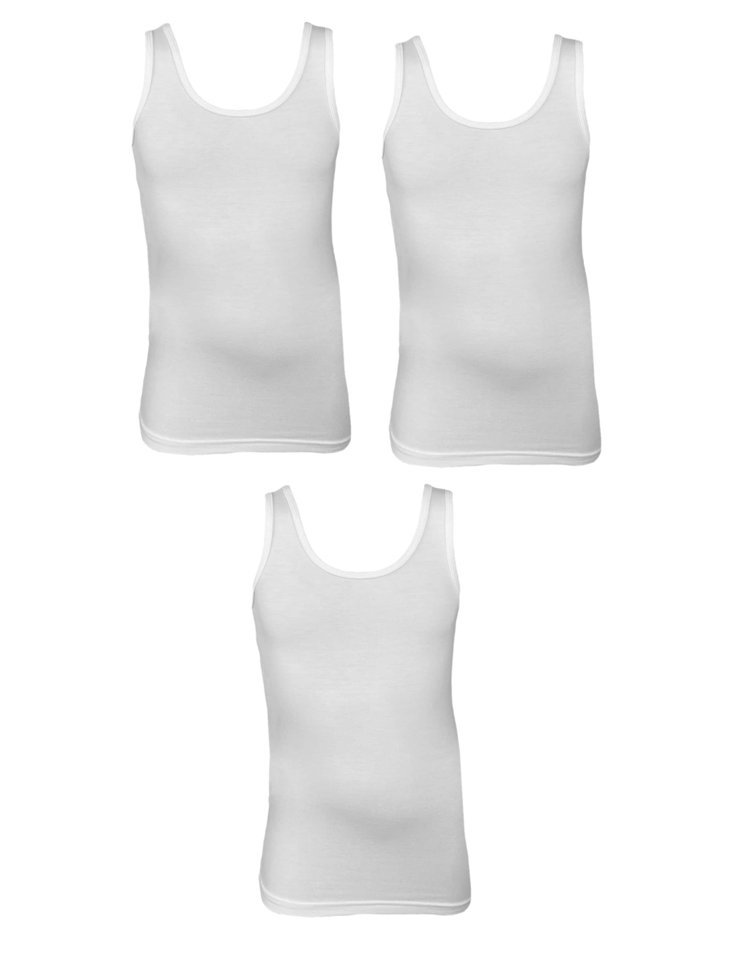 Erdem Unterhemd in Weiß: Vorderseite