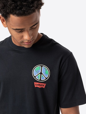 LEVI'S ® Póló 'Relaxed Fit Tee' - fekete