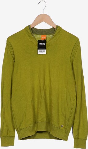 BOSS Orange Sweater & Cardigan in L in Green: front