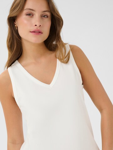 CULTURE Top 'CUGith' in Beige