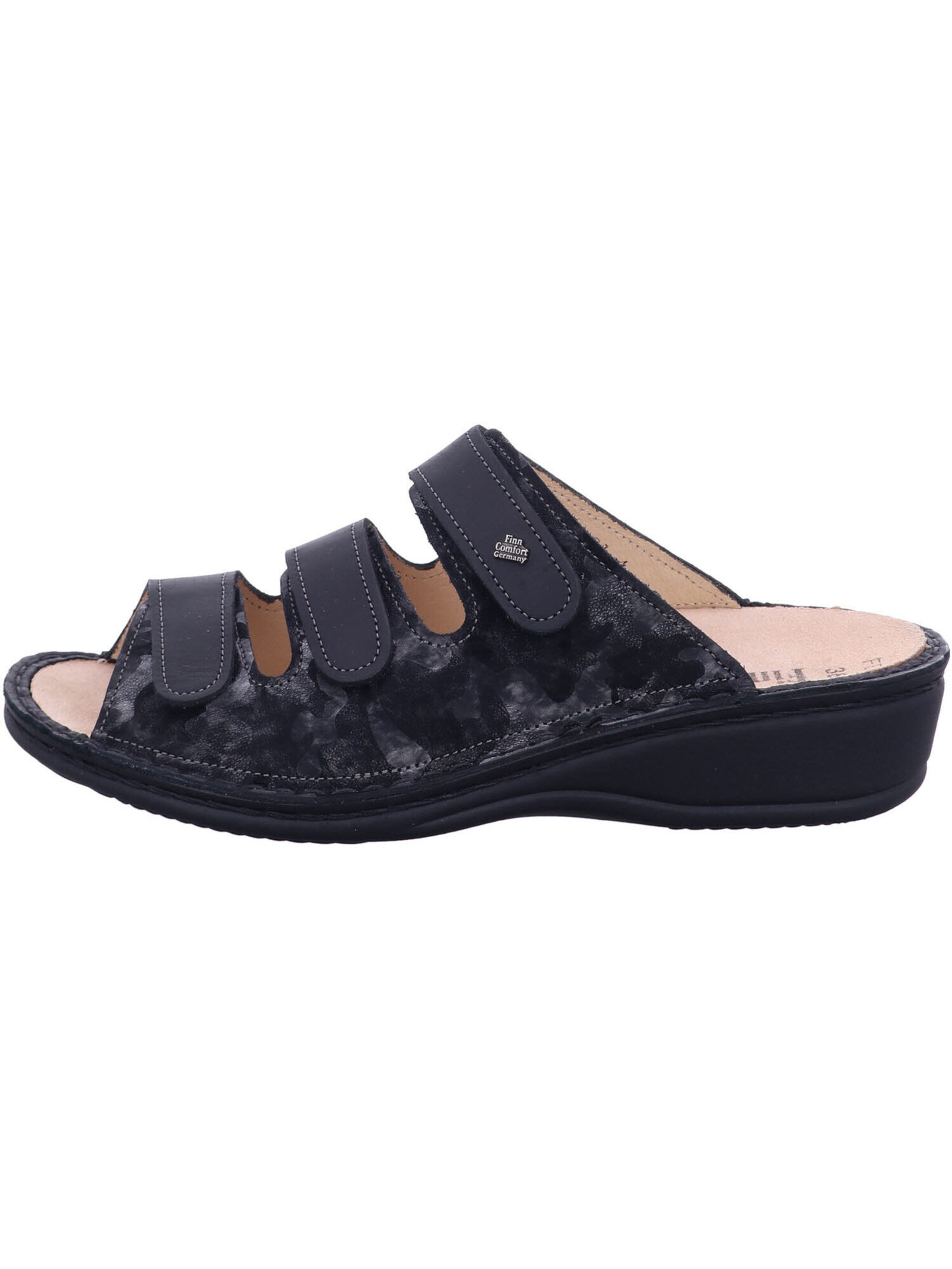 Finn Comfort Mules in Black