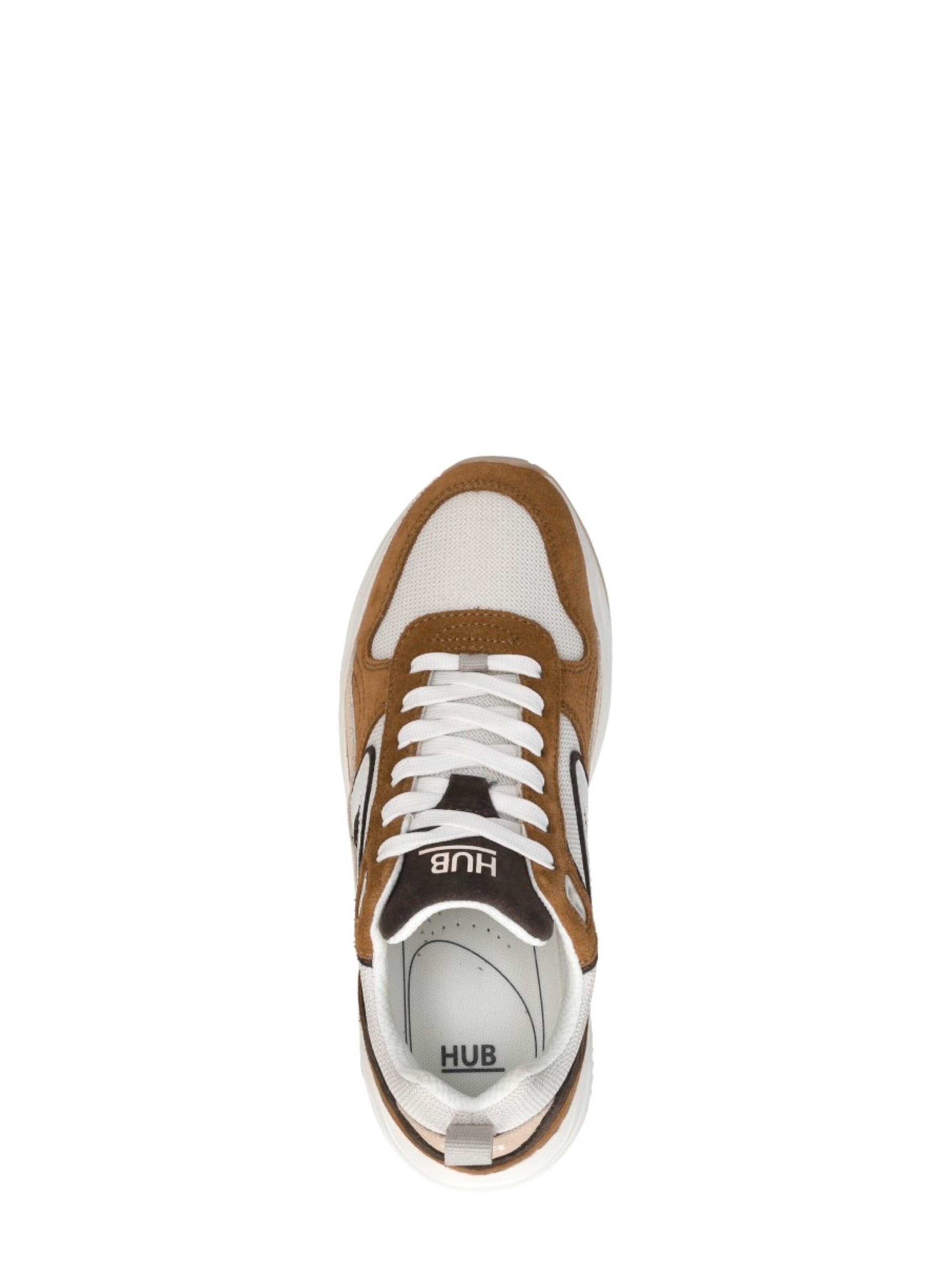 HUB Sneakers laag 'Glide' in Bruin