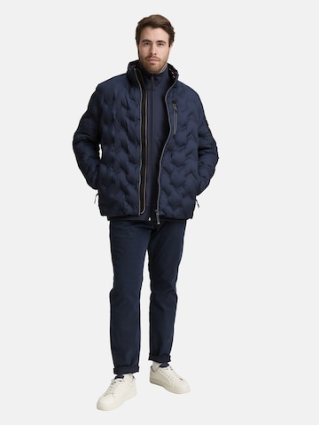 TOM TAILOR Men + Winter jacket in Blue
