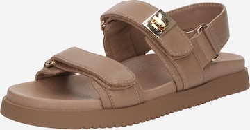 Sandales 'Mona' STEVE MADDEN en beige : devant