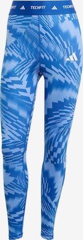 ADIDAS PERFORMANCE Спортен панталон в синьо: отпред