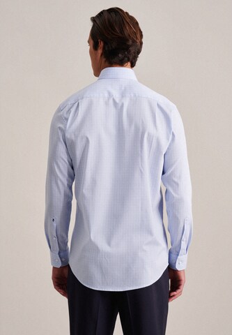 Coupe regular Chemise business 'SMART ESSENTIALS' SEIDENSTICKER en bleu