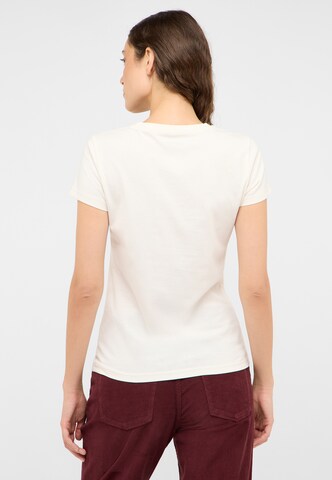 MUSTANG T-Shirt 'Loa' in Weiß