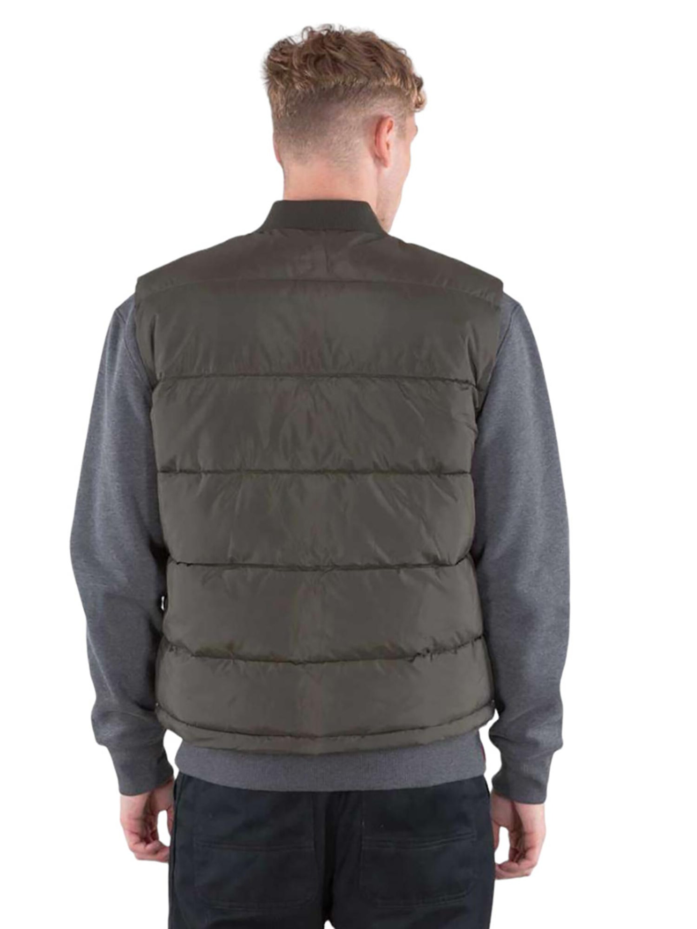 ALPHA INDUSTRIES Weste 'LW'‌‌‌ in Grün