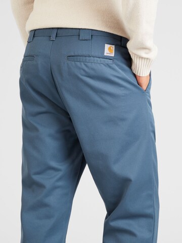 Carhartt WIP Normální Chino kalhoty 'Master' – modrá