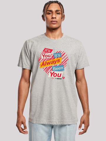 T-Shirt 'Sex Education It's Always You Netflix TV Series' F4NT4STIC en gris : devant
