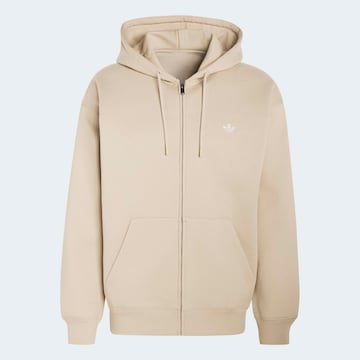 ADIDAS ORIGINALS Jopa na zadrgo 'ESS' | bež barva: sprednja stran