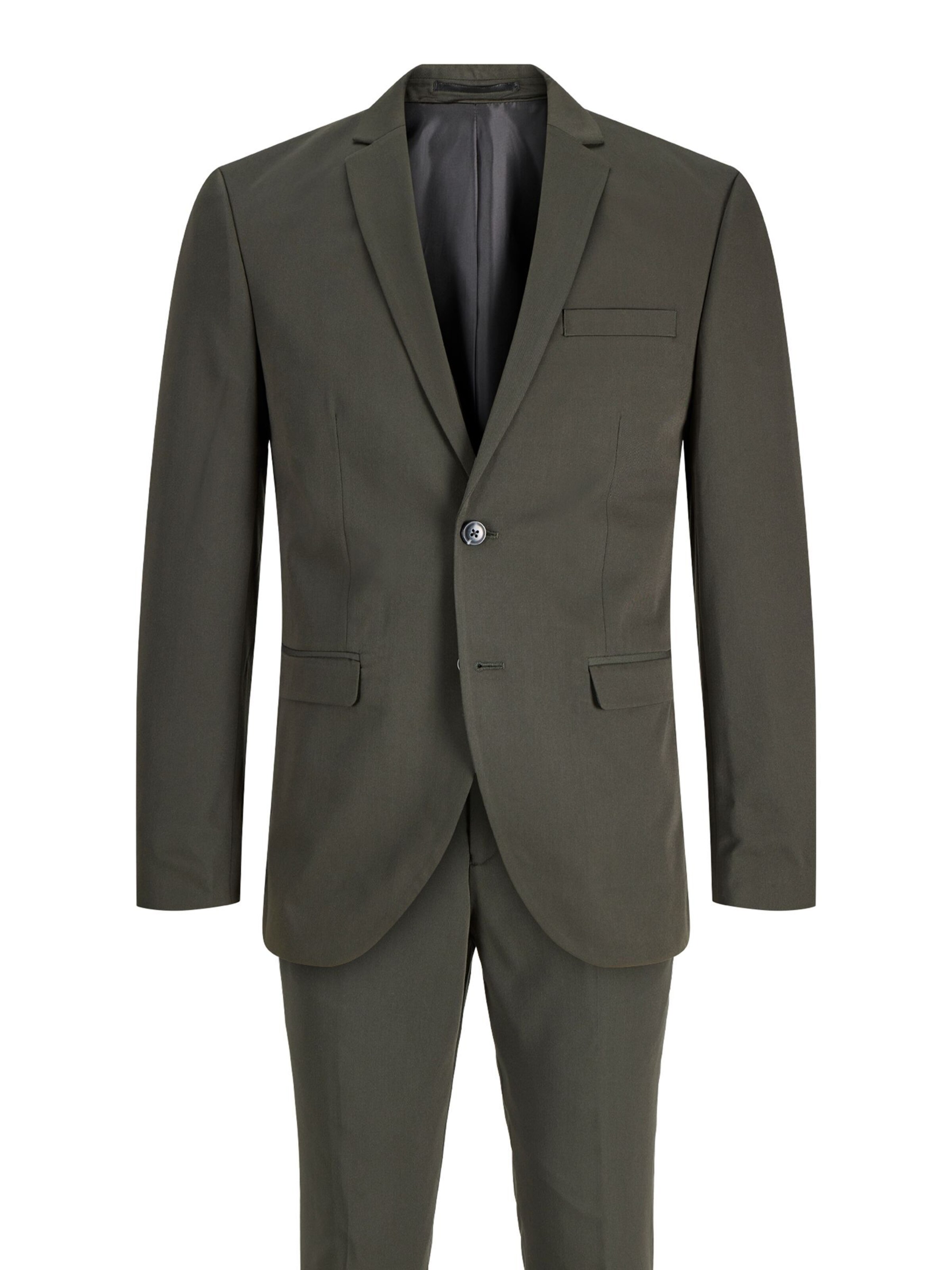 Jack & Jones Premium Slimfit Puku 'JPRBLFranco' värissä vihreä