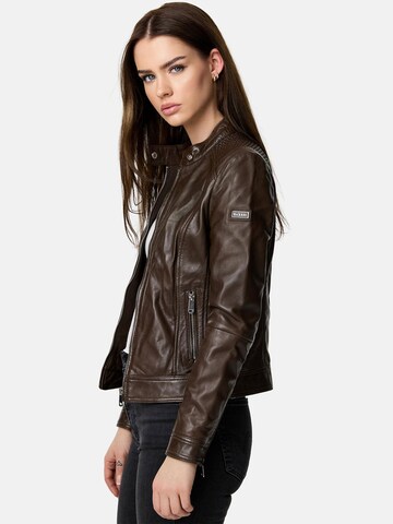 Giacca di mezza stagione 'F520' di Tazzio in marrone