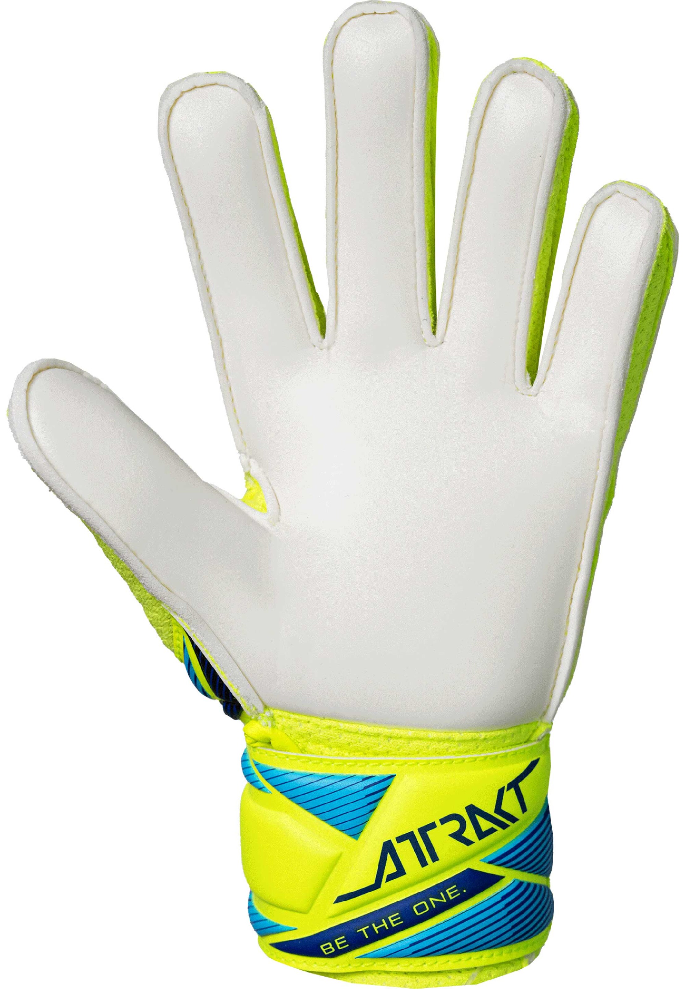 REUSCH Sports gloves 'Attrakt Solid Junior' in Yellow