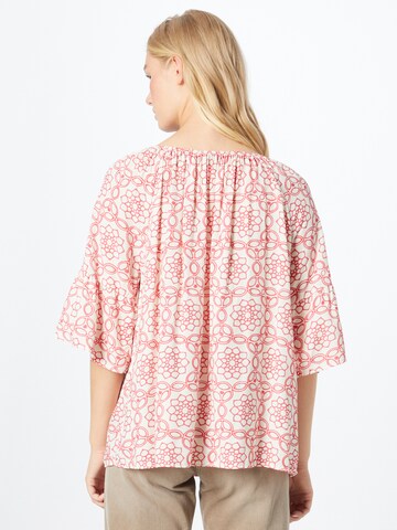 Zwillingsherz Bluse 'Hippie' i pink