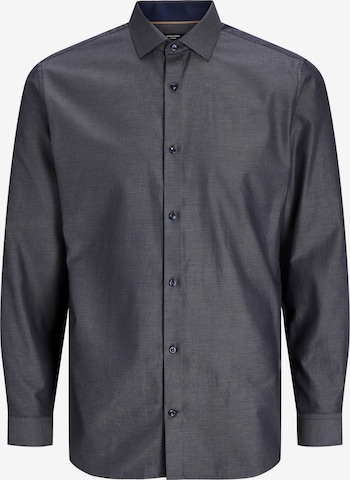 Chemise 'JPRBLAParker' JACK & JONES en bleu : devant
