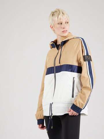 P.E Nation Outdoor Jacket in White: front