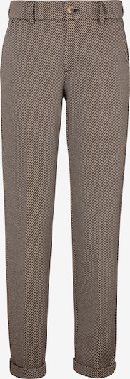 Angels Bügelfaltenhose in braun / schwarz / weiß, Produktansicht