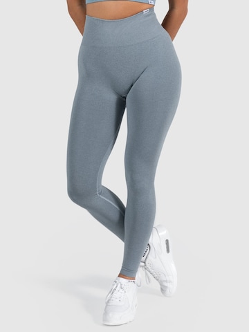 Smilodox Skinny Leggings in Grey: front