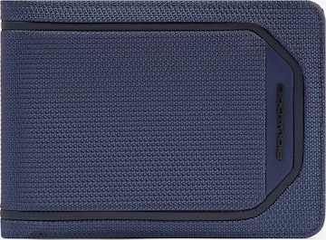 Piquadro Wallet in Blue: front