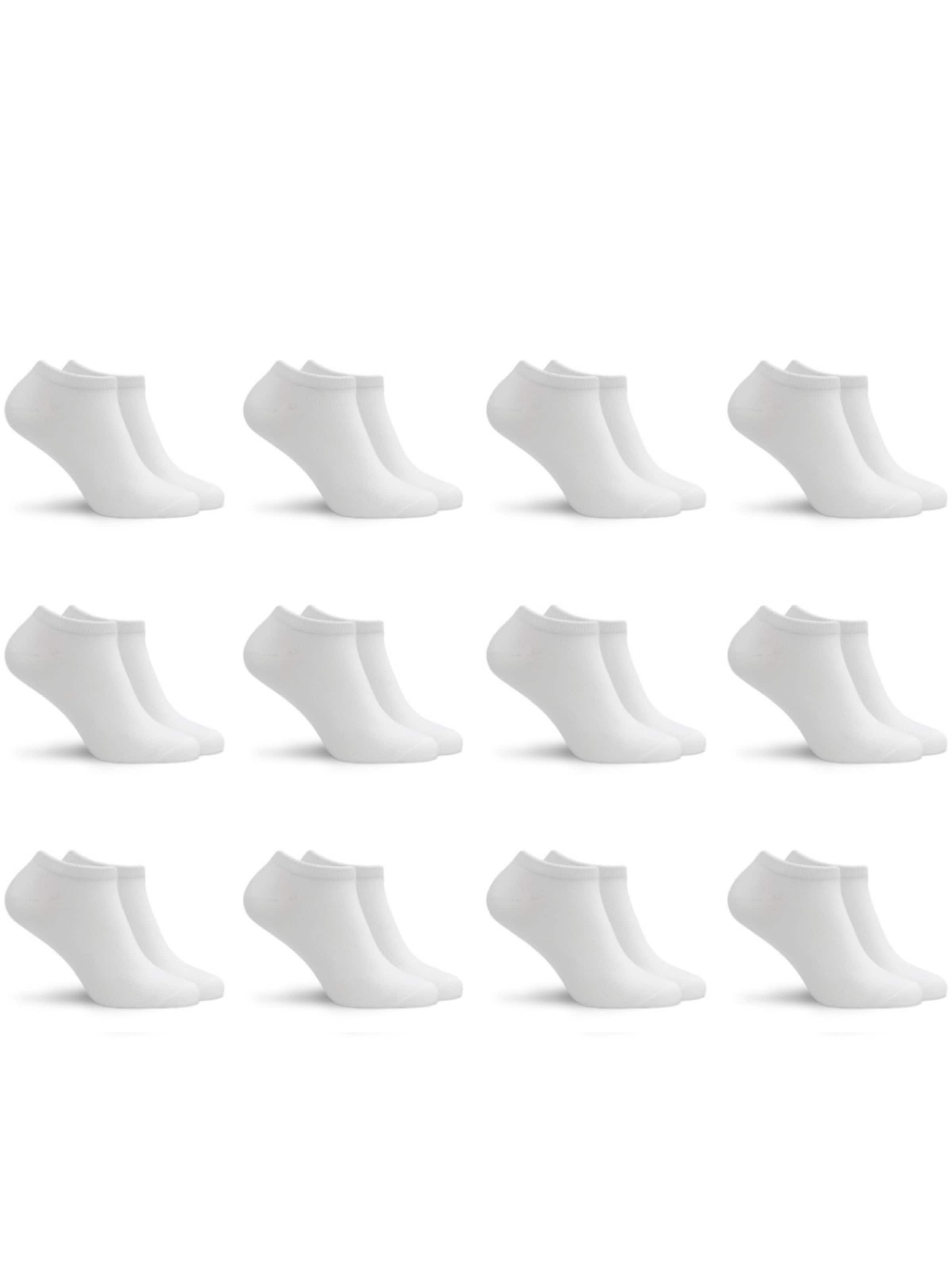 Sukats Ankle socks 'The Sneaker Socks Enkelsokken' in White