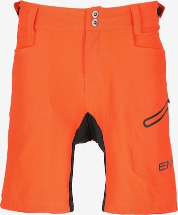 ENDURANCE Regular Workout Pants 'Jamal' in Orange: front